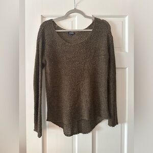 Tildon Open Knit Long Sleeve Pullover Long Sleeve Sweater